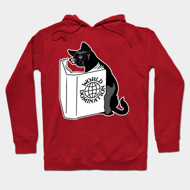 Cat World Domination Hoodie by nickbuccelli